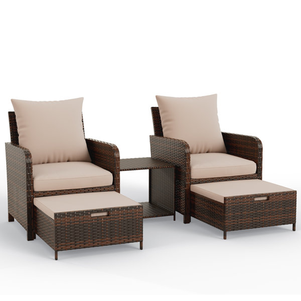 Wilson & fisher broadmoor 2025 cushioned patio seating set